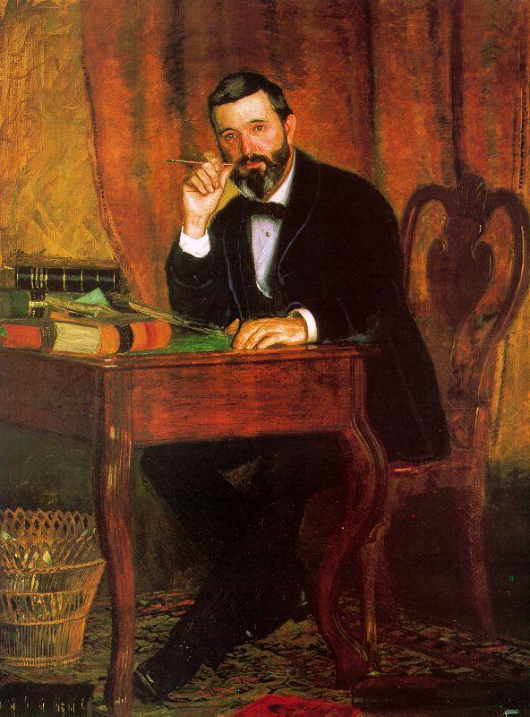 Thomas Eakins Dr Horatio Wood France oil painting art